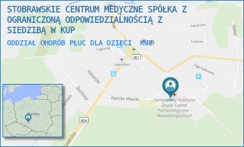 ODDZIAŁ CHORÓB PŁUC DLA DZIECI - STOBRAWSKIE CENTRUM MEDYCZNE SPÓŁKA Z O. O. Z SIEDZIBĄ W KUP - UL. KAROLA MIARKI 14/-, KUP